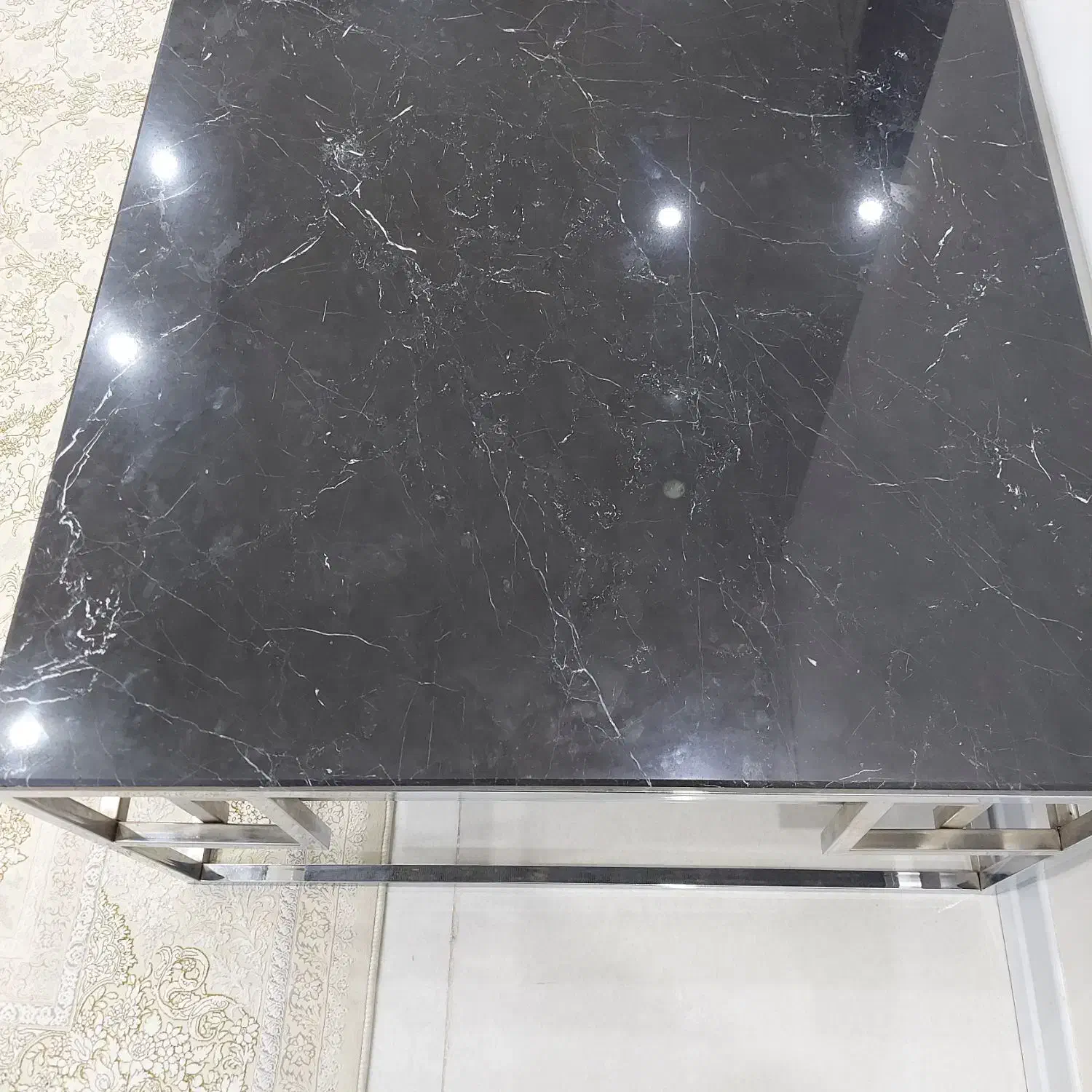 فروش میز مبل و ۳عدد عسلی|مبلمان خانگی و میز عسلی|بندر ماهشهر, |دیوار