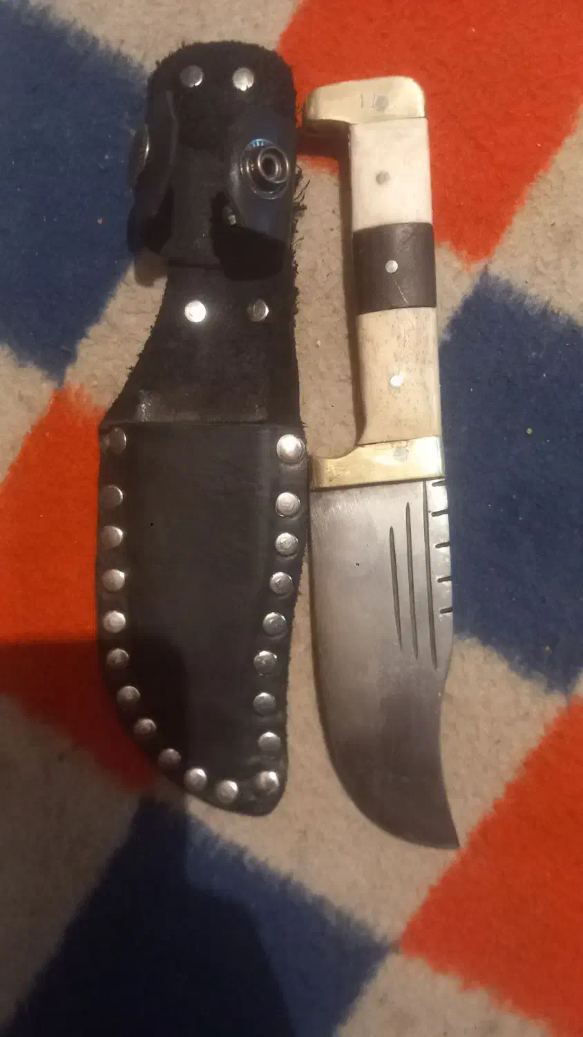 چاقو دسته استخوان|کوهنوردی و کمپینگ|گرگان, |دیوار