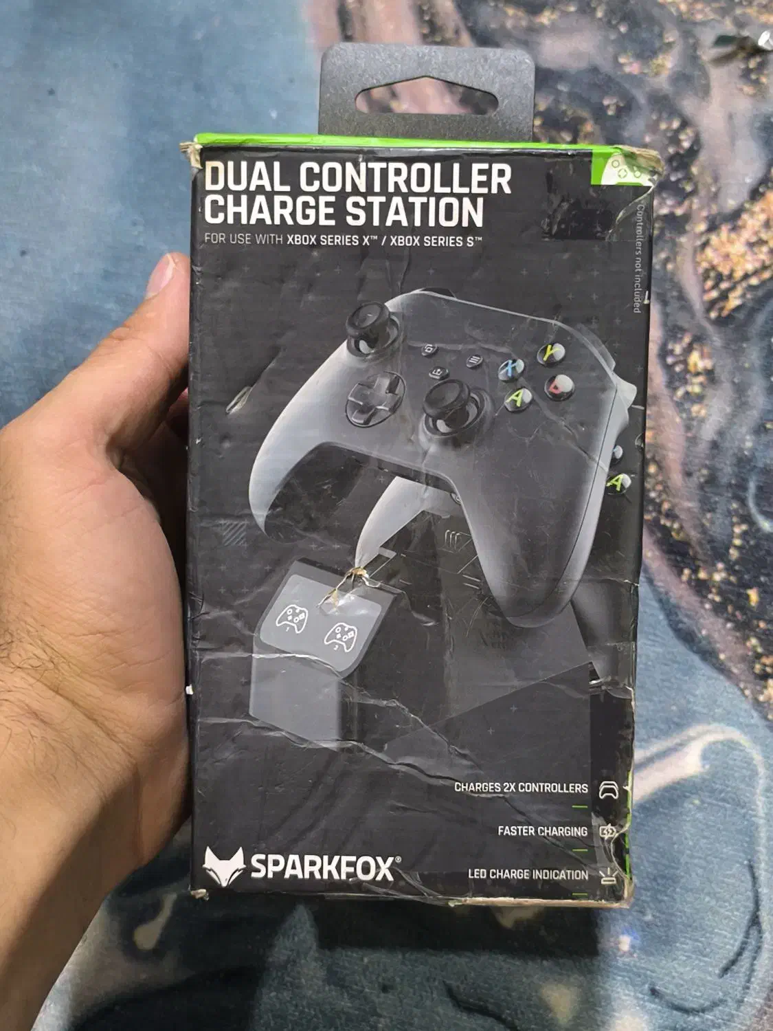 پایه شارژدوتایی Xbox Sparkfoxمخصوص Xbox Series X/S|کنسول، بازی ویدئویی و آنلاین|تربت جام, یحیی آباد|دیوار