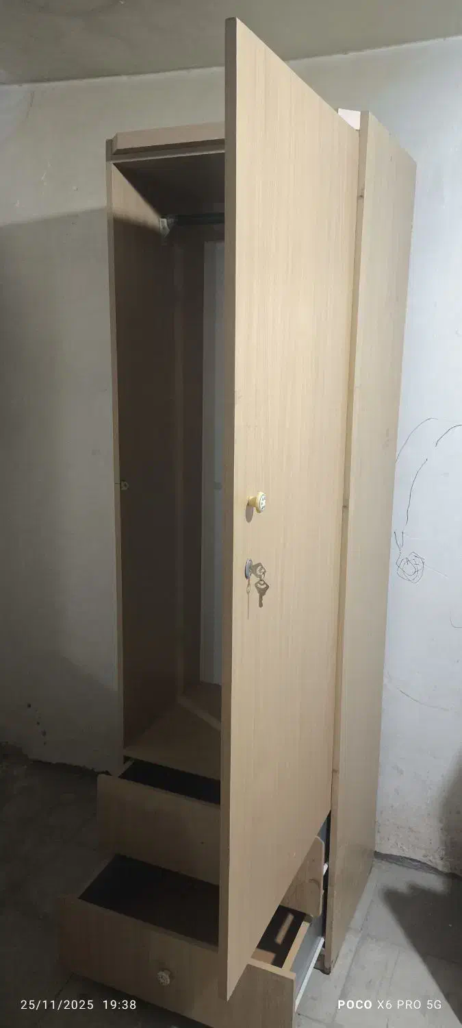 کمد لباس|جاکفشی، کمد، دراور|فسا, |دیوار