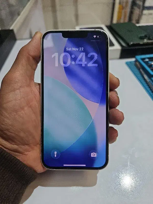 ایفون ۱۳ سفید ۱۲۸|موبایل|زنجان, |دیوار