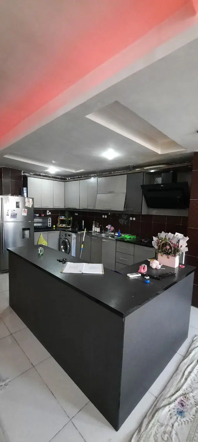 کابینت ام دی اف آماده در حد نو تمیز|مصالح و تجهیزات ساختمان|اهواز, فرهنگ شهر|دیوار