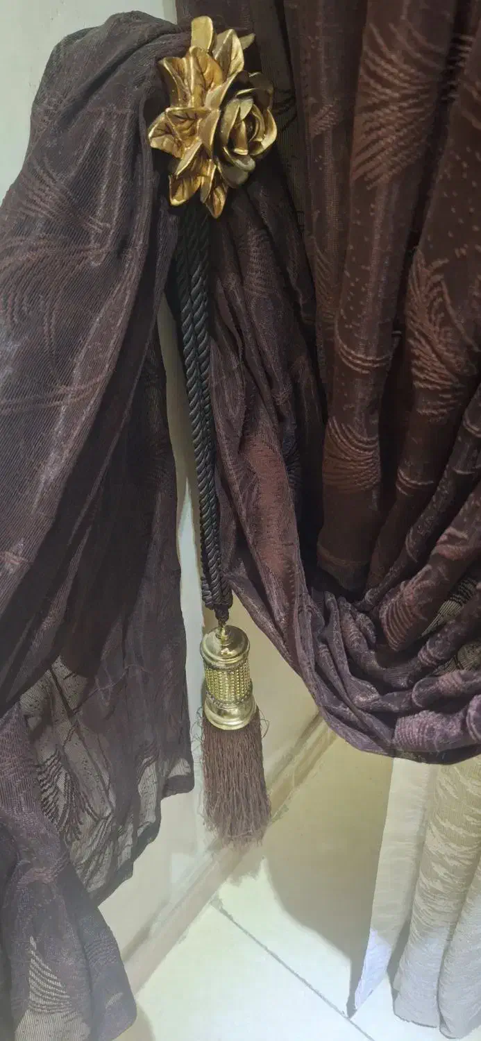 پرده پذیرایی|پرده، رانر، رومیزی|ساری, |دیوار