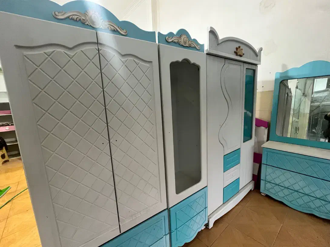 سرویس خواب کودک و نوجوان|تخت و سرویس خواب|رفسنجان, |دیوار