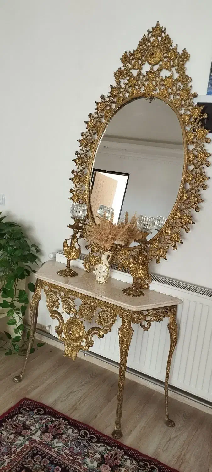 آینه کنسول|بوفه، ویترین، کنسول|بکتاش, |دیوار