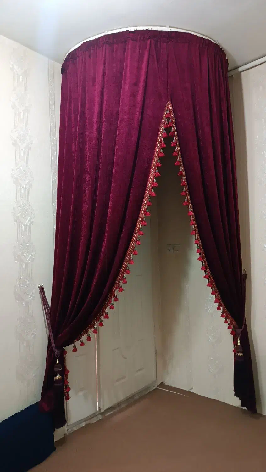 پرده|پرده، رانر، رومیزی|مشهد, امیرآباد|دیوار