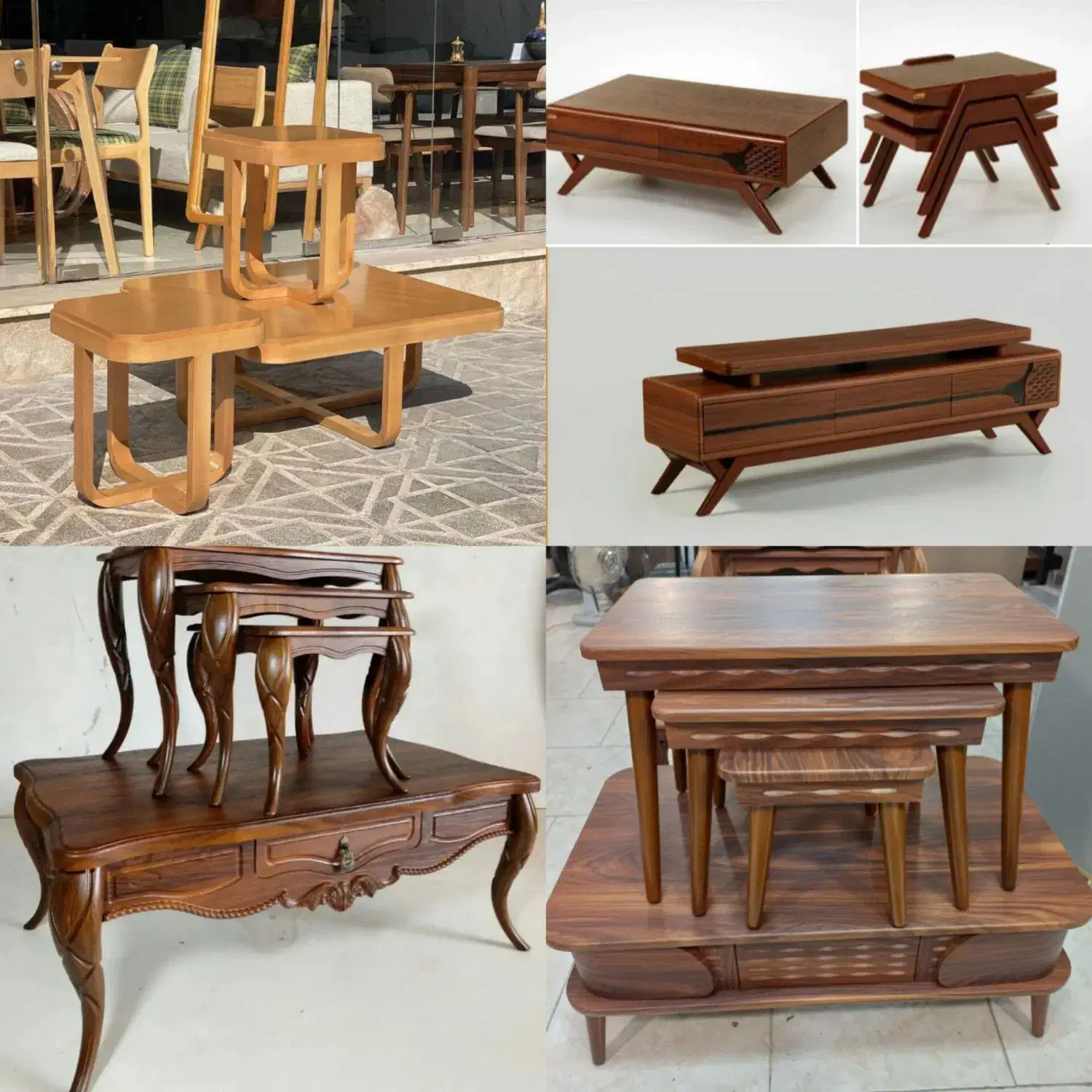 جلومبلی عسلی چوبی و شرکتی|مبلمان خانگی و میز عسلی|فردیس, شهرک شهید حسینی|دیوار