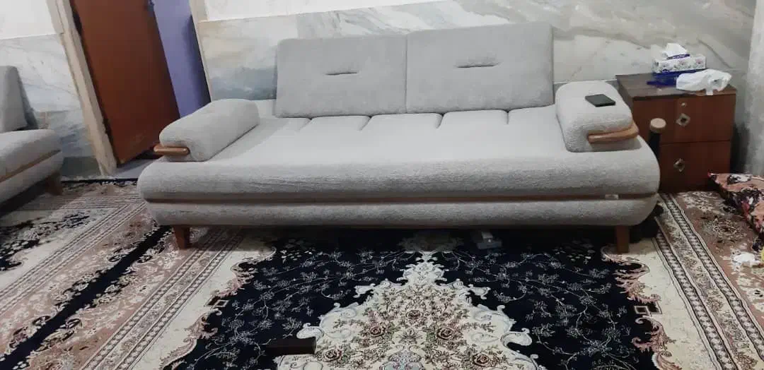 مبل تخت خواب شو|مبلمان خانگی و میز عسلی|سرخنکلاته, |دیوار