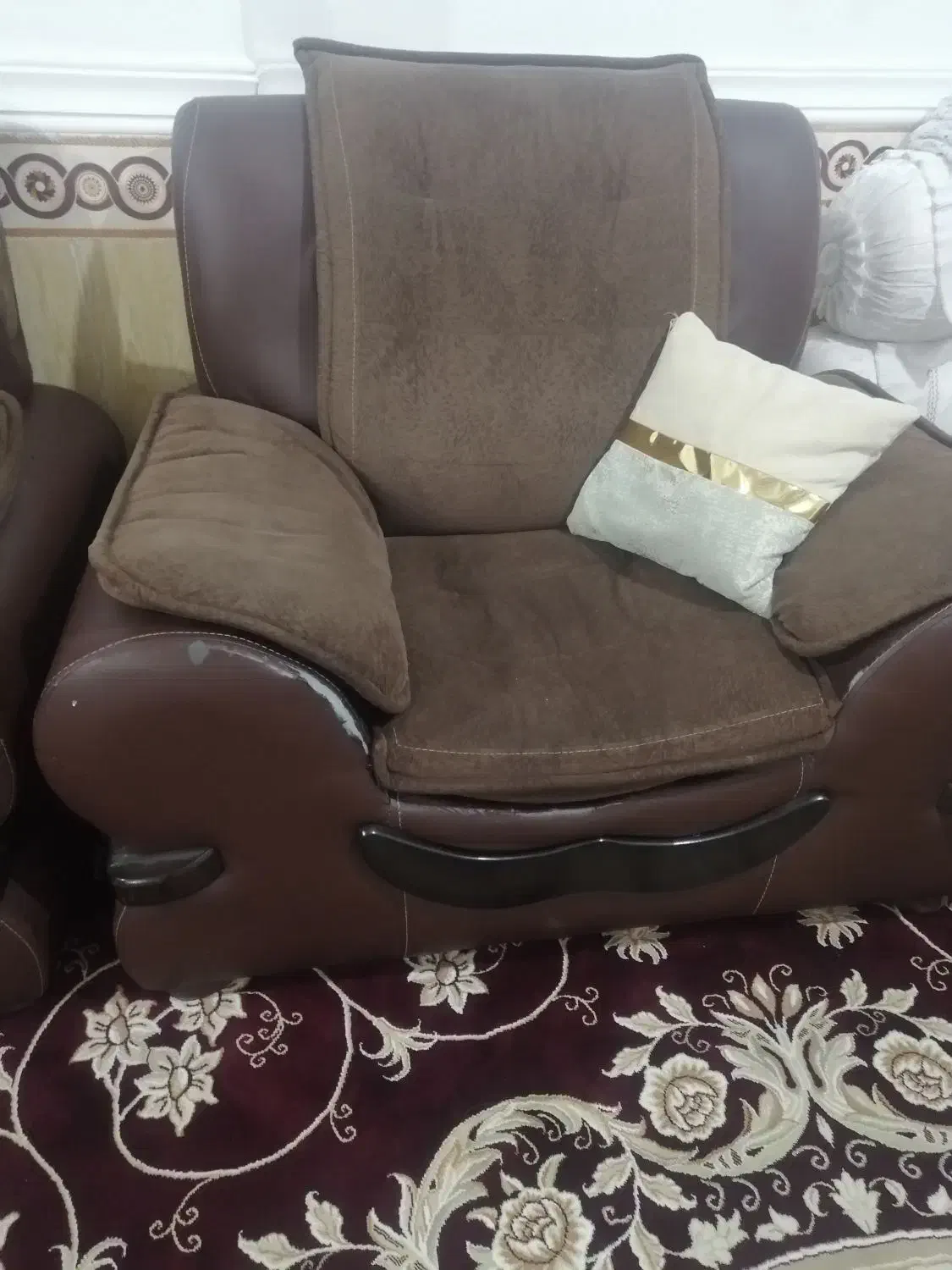 مبل هفت نفره|مبلمان خانگی و میز عسلی|یاسوج, |دیوار