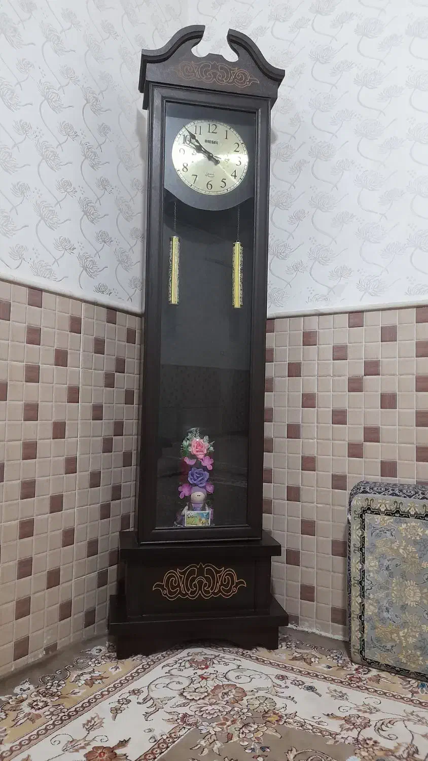 ساعت|ساعت دیواری و تزئینی|کبودرآهنگ, |دیوار