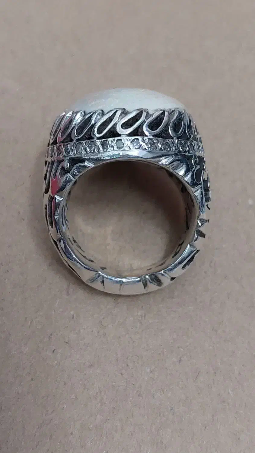 انگشتر نقره اوپال|جواهرات|قم, حاج زینل|دیوار