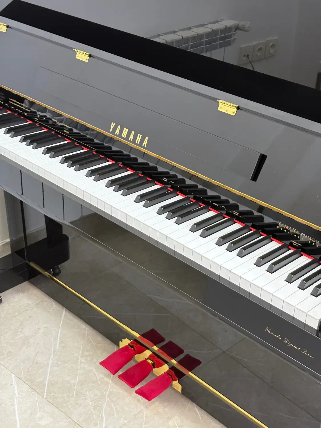 پیانو طرح آکوستیک یاماها p145|پیانو، کیبورد، آکاردئون|رشت, حمیدیان|دیوار