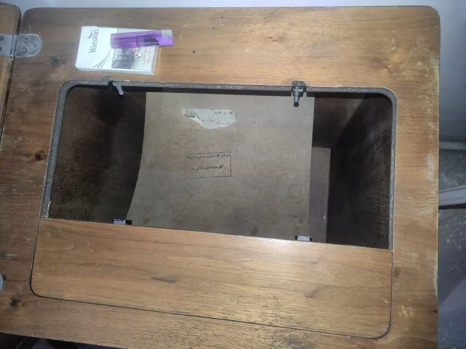 میزه چرخ خیاطی قدیمی آنتیک کلکسیونی آلمانی سالم|لوازم خیاطی و بافتنی|نسیمشهر, |دیوار