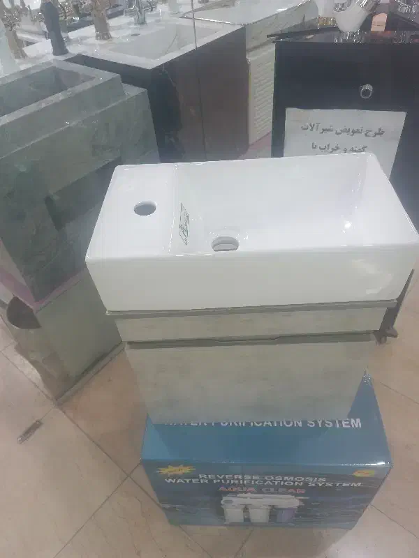 روشویی کابینتی ضد آب 25*47 پی وی سی ضد آب|لوازم سرویس بهداشتی|اسلام‌شهر, مسکن مهر اسلاشهر (شهرک امام خمینی)|دیوار