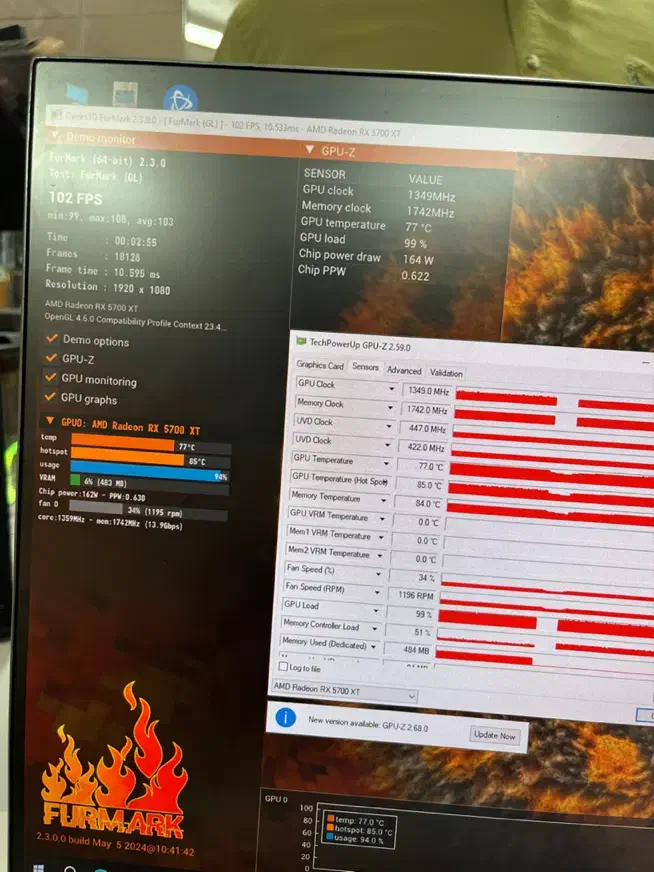 کارت گرافیک XFX RX 5700Xt 8G|قطعات و لوازم جانبی رایانه|مشهد, ارشاد|دیوار