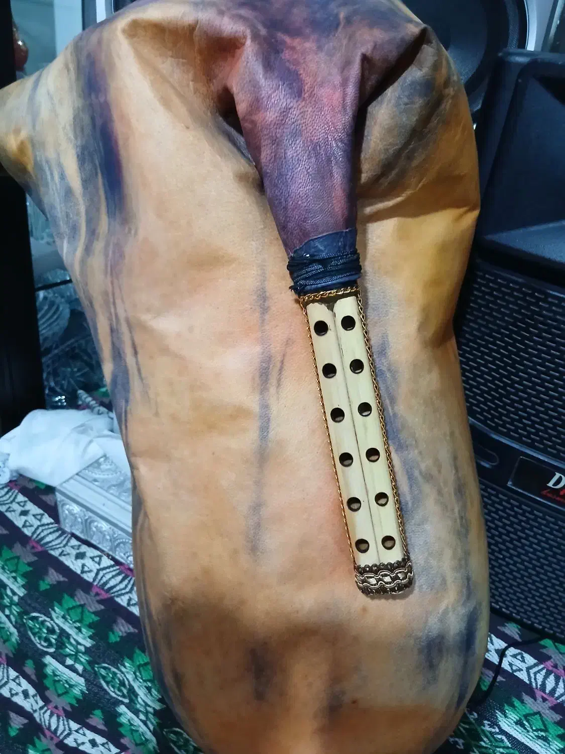 نی انبان  ساز بادی|سازهای بادی|اراک, |دیوار