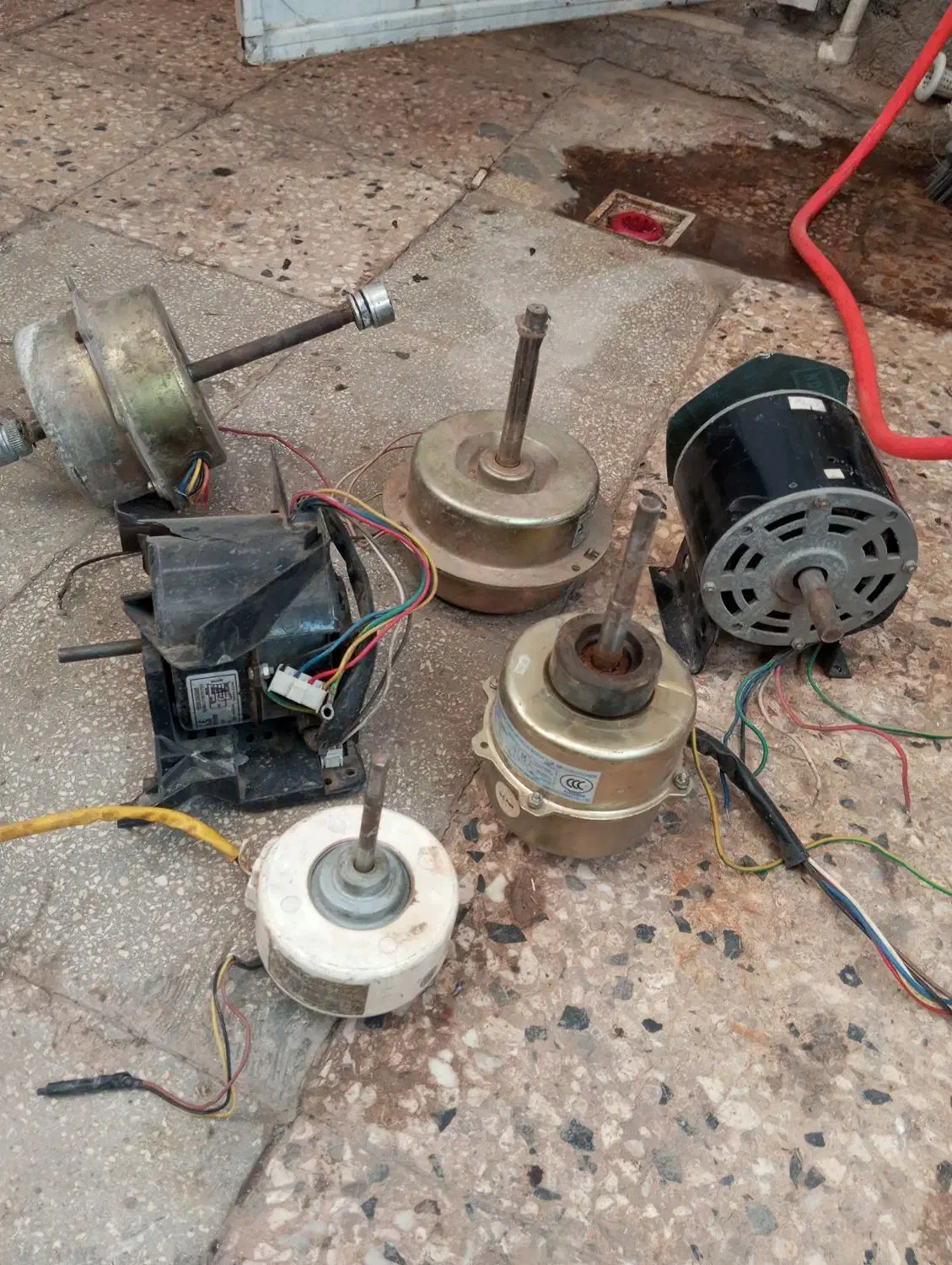 موتور فن کولر گازی|کولر گازی و فن‌کوئل|قنوات, |دیوار