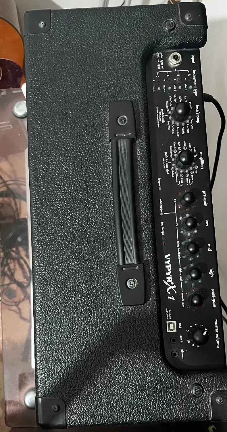 امپ Peavey Vypyr X1|گیتار، بیس، امپلیفایر|گلوگاه, |دیوار