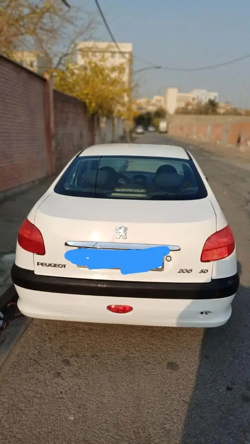 پژو ۲۰۶ اس دی آریان وی ۸ مدل اواخر ۸۷|خودرو سواری و وانت|تهران, بنیهاشم|دیوار