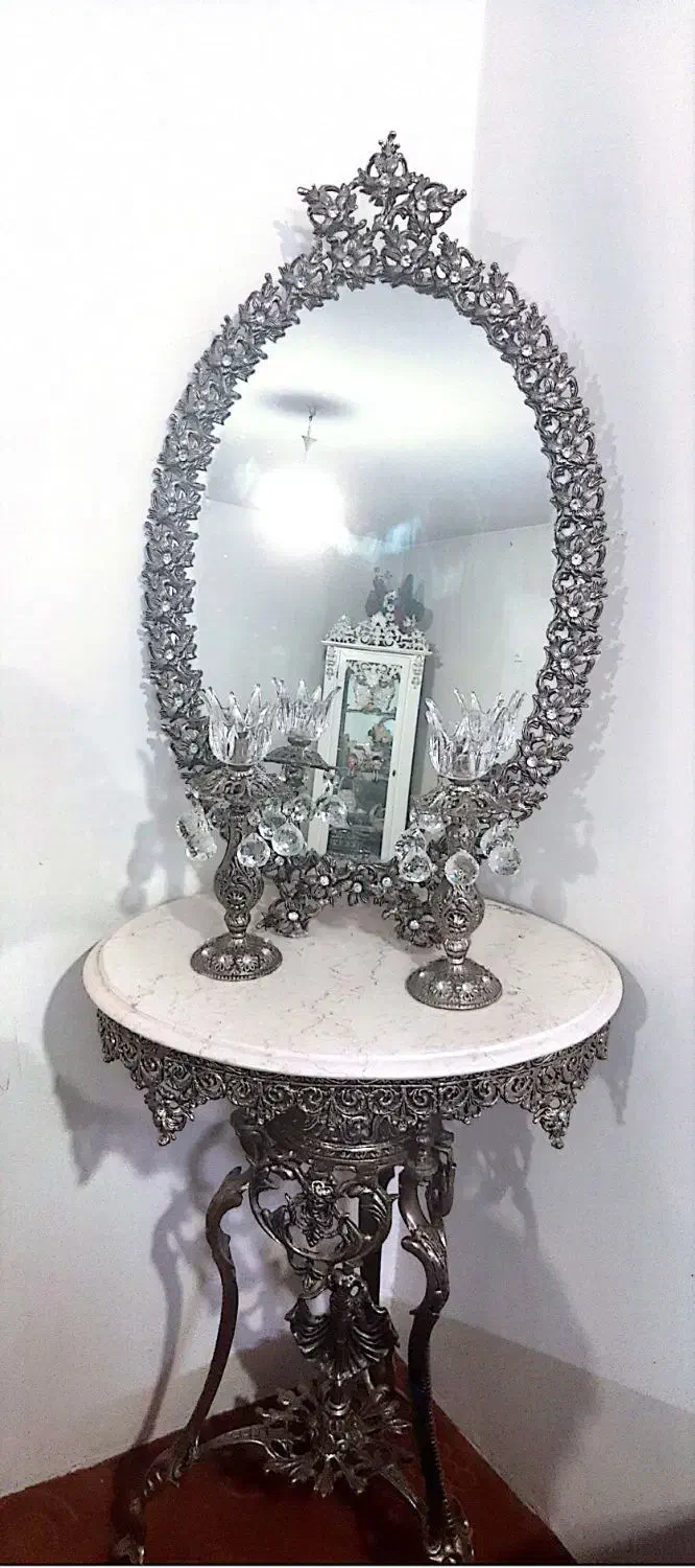 آیینه و شعمدان|بوفه، ویترین، کنسول|تهران, ازگل|دیوار