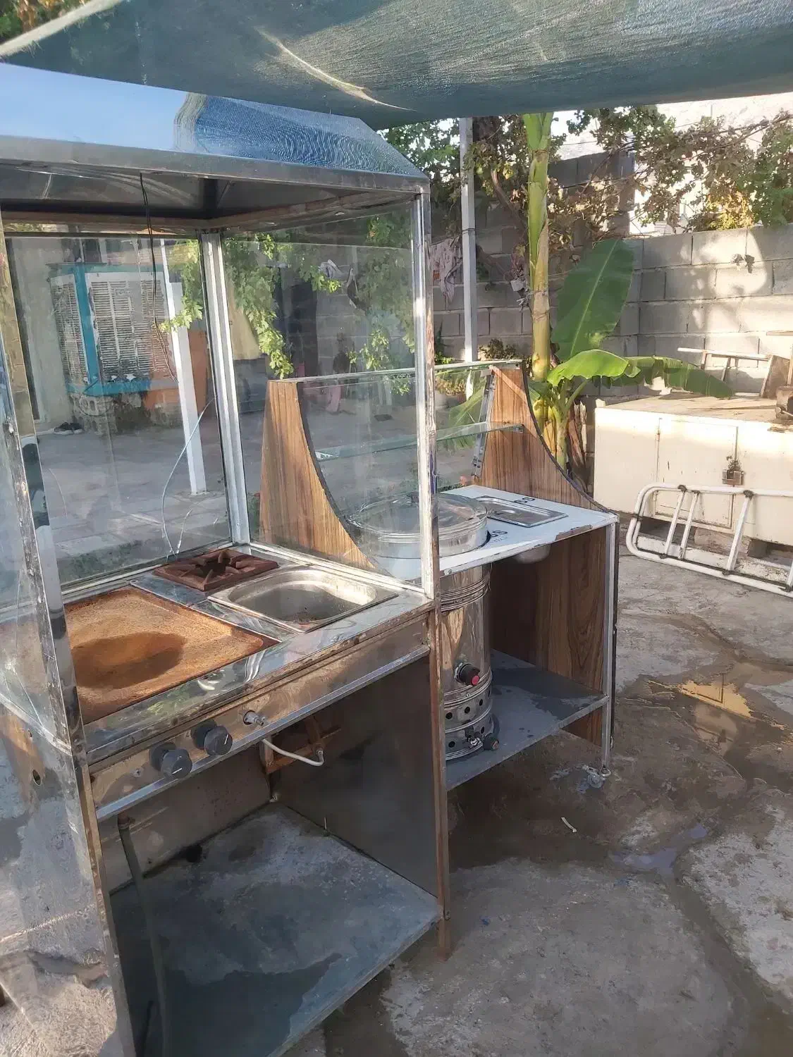 1عددیخچال فر ساندویچی دستگاه ذرت مکزیکی 3تاویترین|کافی‌شاپ و رستوران|کازرون, |دیوار