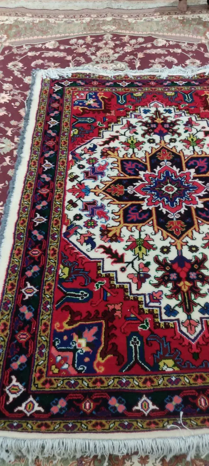 یک جفت قالیچه هریس|فرش|تبریز, |دیوار