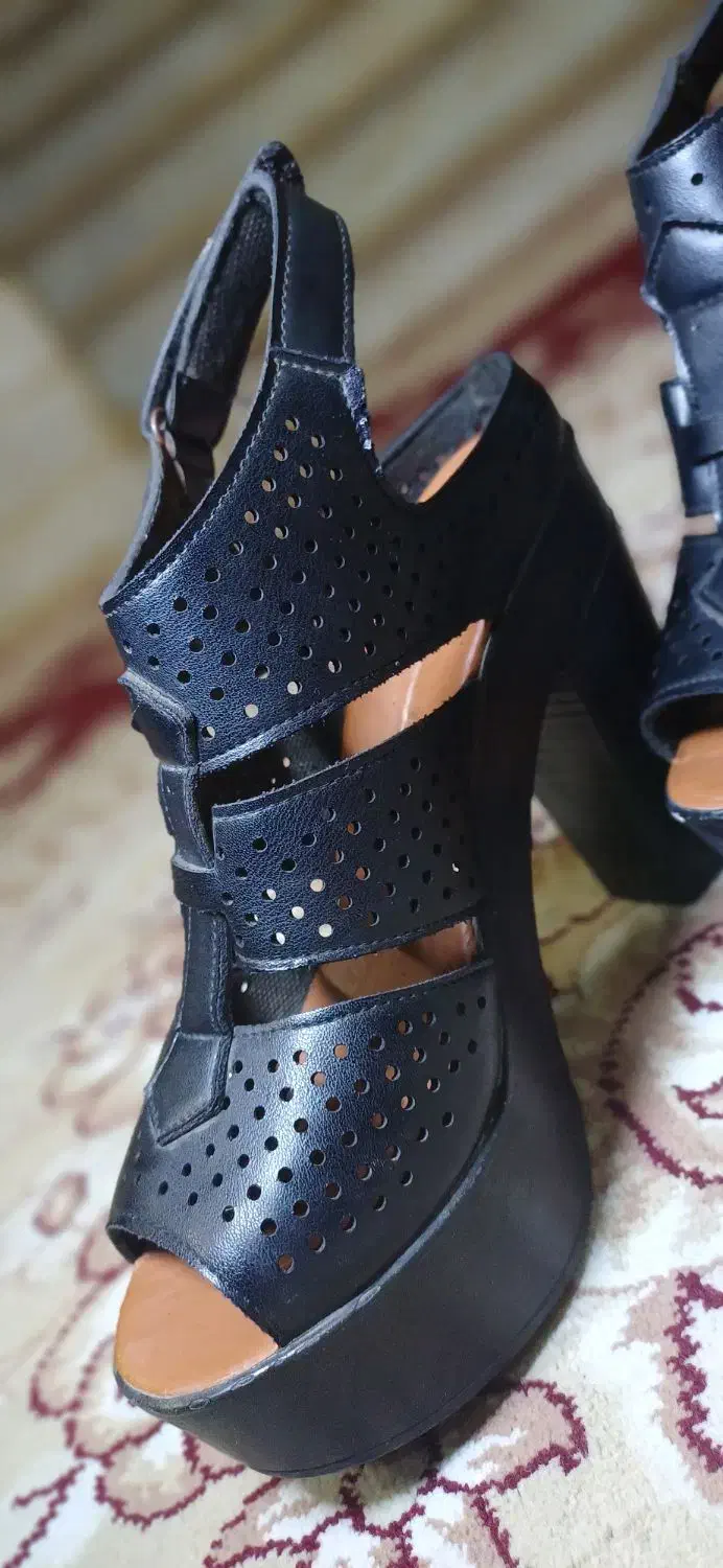 کفش پاشنه دار سایز ۳۷|کیف، کفش، کمربند|گنبد کاووس, |دیوار