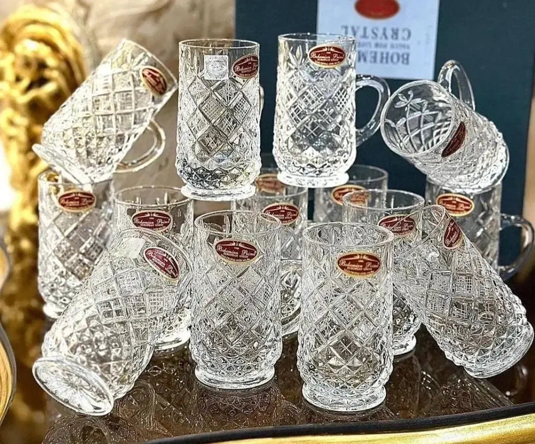 انواع سرویس چینی پارچ و لیوان بلورین کادویی|ظروف سرو و پذیرایی|مشهد, آزادشهر|دیوار