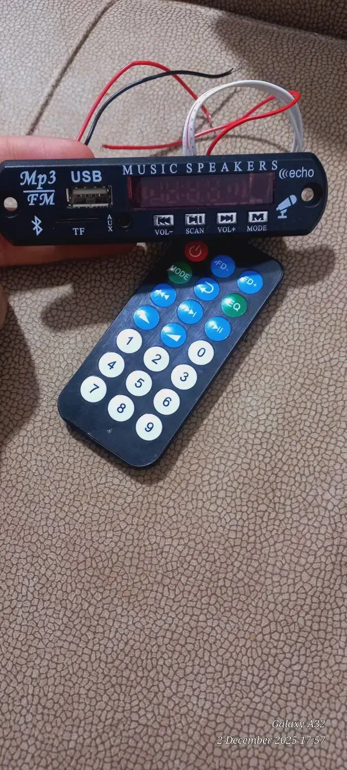 برد بلوتوثی ۱۲ولت|پخش‌کننده همراه|بجنورد, |دیوار