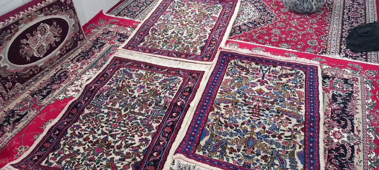 فرش سه تا یک رنگ|فرش|قم, شاه ابراهیم|دیوار