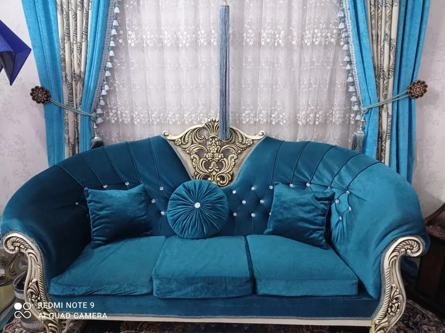 مبلمان 7 نفره|مبلمان خانگی و میز عسلی|اسلامشهر, شهرک مهدیه|دیوار