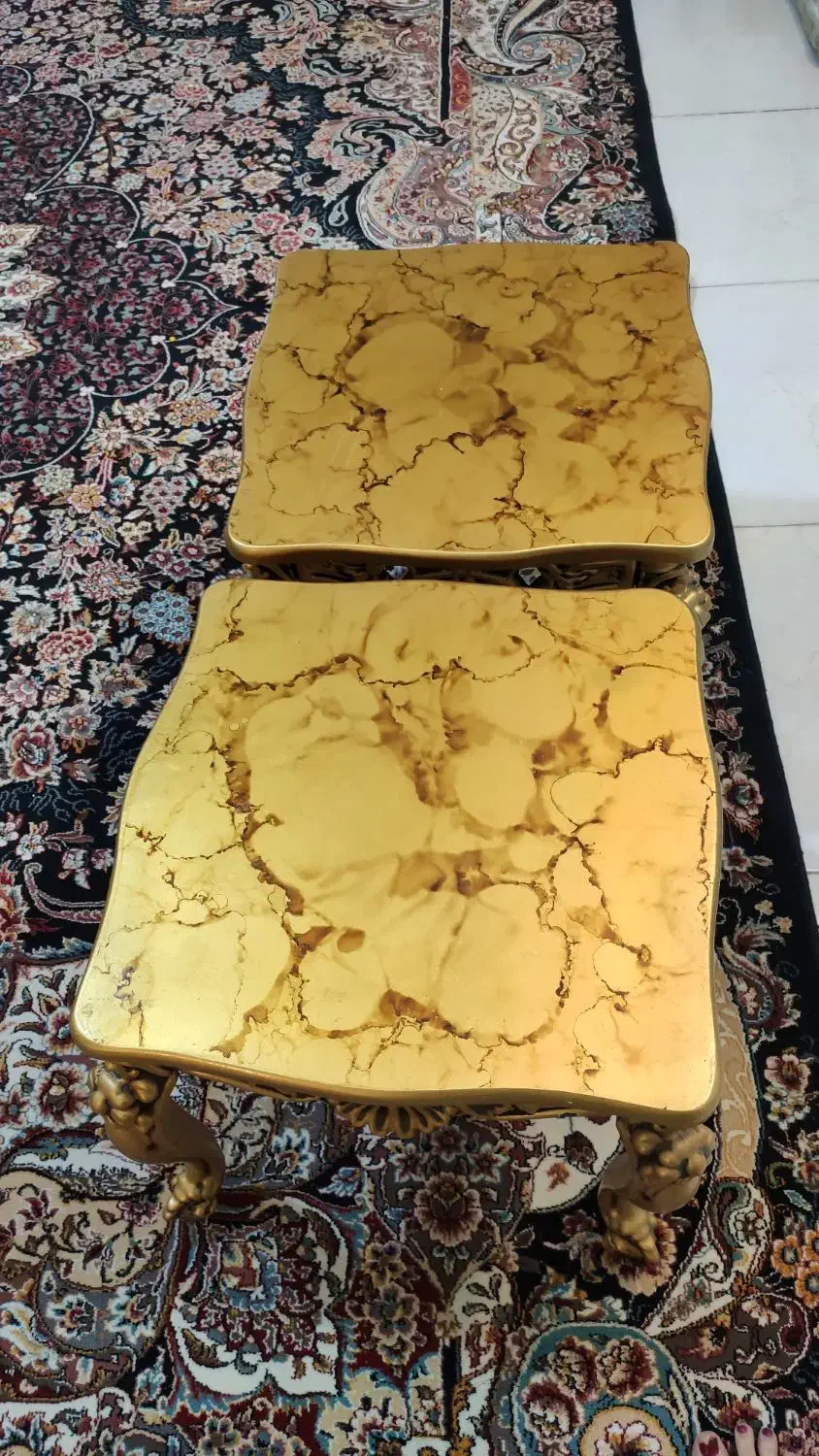 میز وعسلی سلطنتی|مبلمان خانگی و میز عسلی|نسیم‌شهر, |دیوار