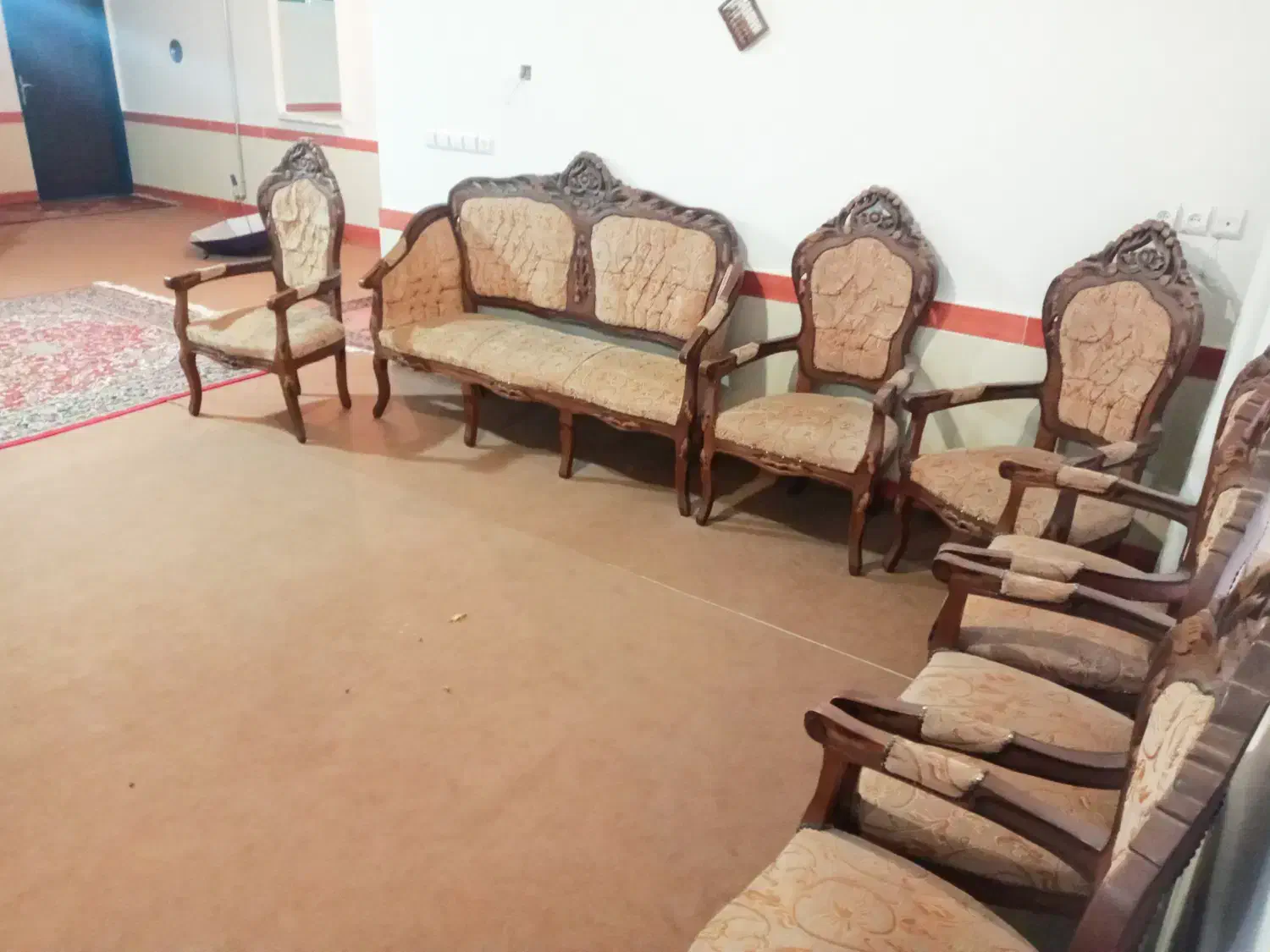 مبل ۹نفره|مبلمان خانگی و میز عسلی|آذرشهر, |دیوار