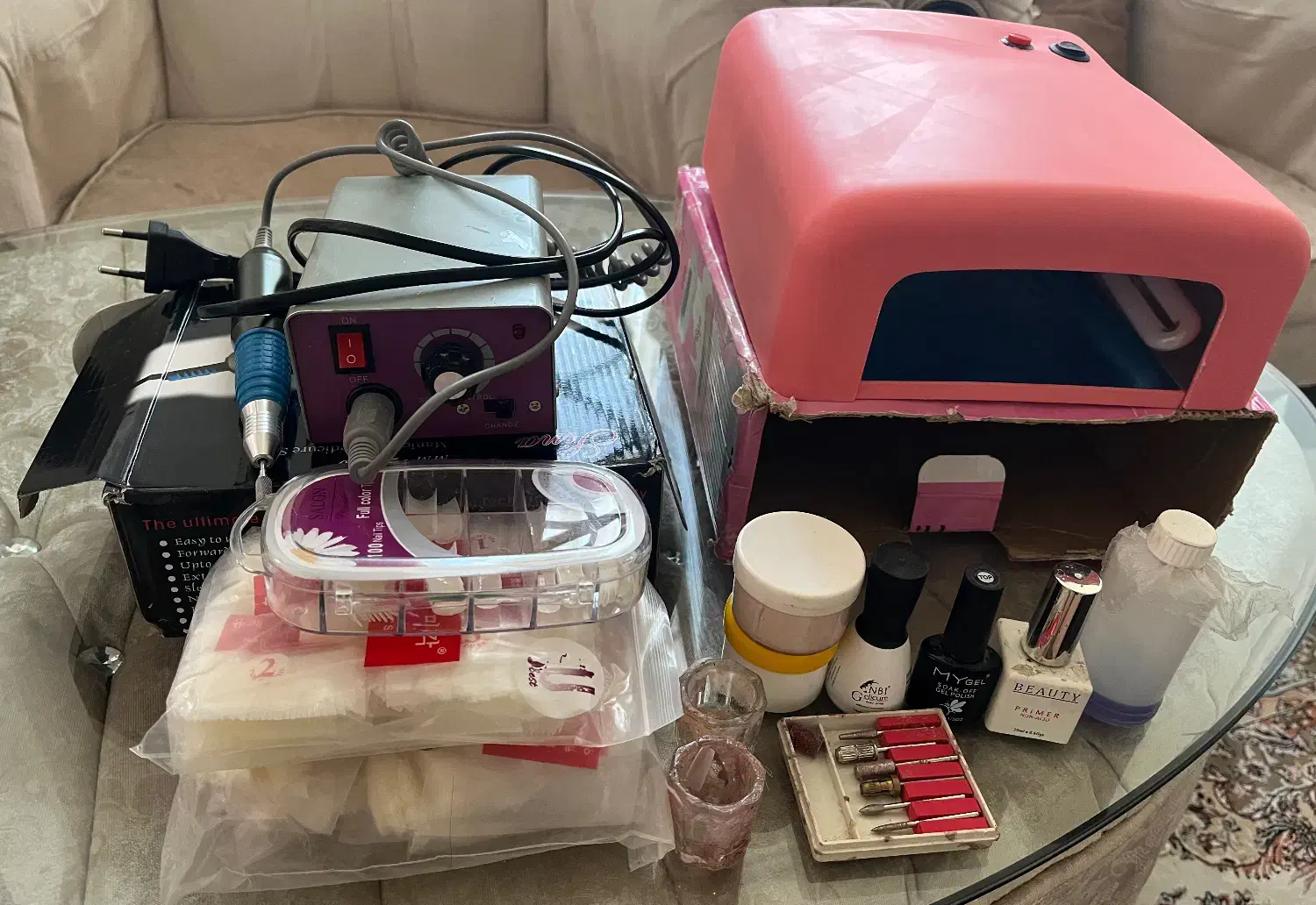 وسایل کاشت ناخن|آرایشی، بهداشتی، درمانی|فردیس, خیام شرقی|دیوار