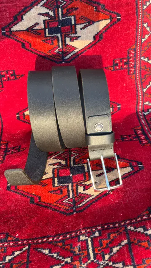 کمربند چرم گاومیش|کیف، کفش، کمربند|گنبد کاووس, |دیوار