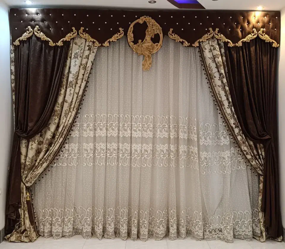 پرده سلطنتی قیمت۳۸۰۰۰۰۰۰|پرده، رانر، رومیزی|مرودشت, استادیوم‎|دیوار