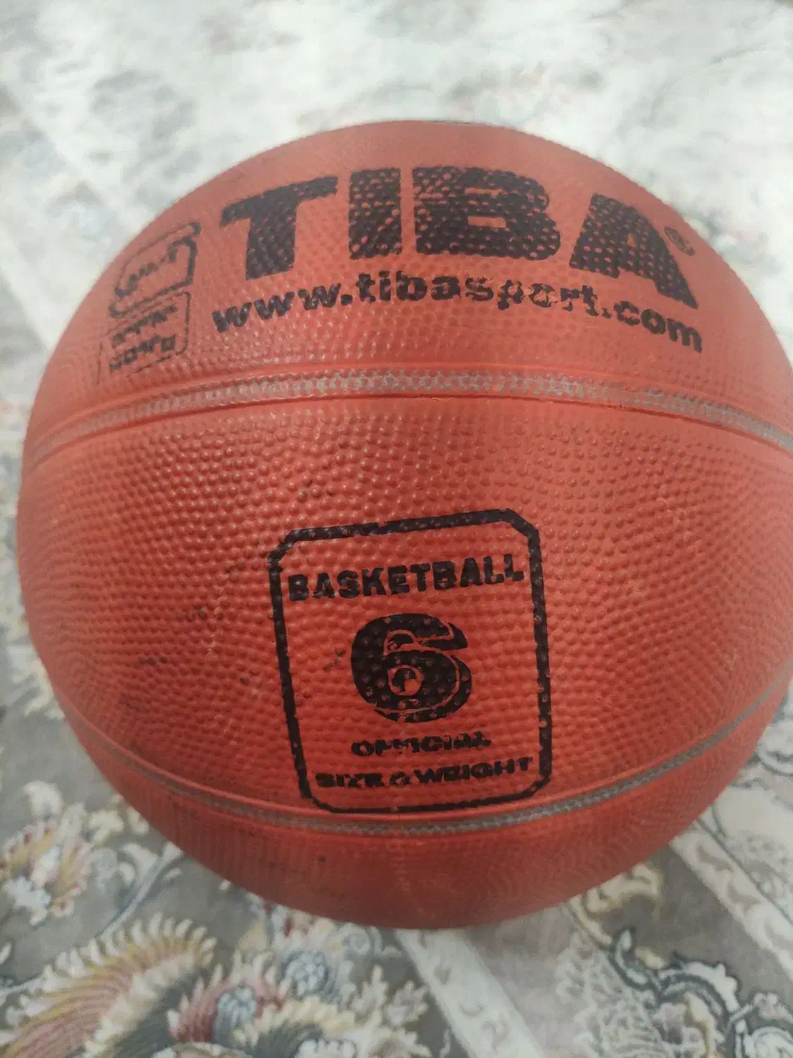 توپ بسکتبال سایز 6 سالم و بی مشکل|ورزشهای توپی|ایلام, |دیوار