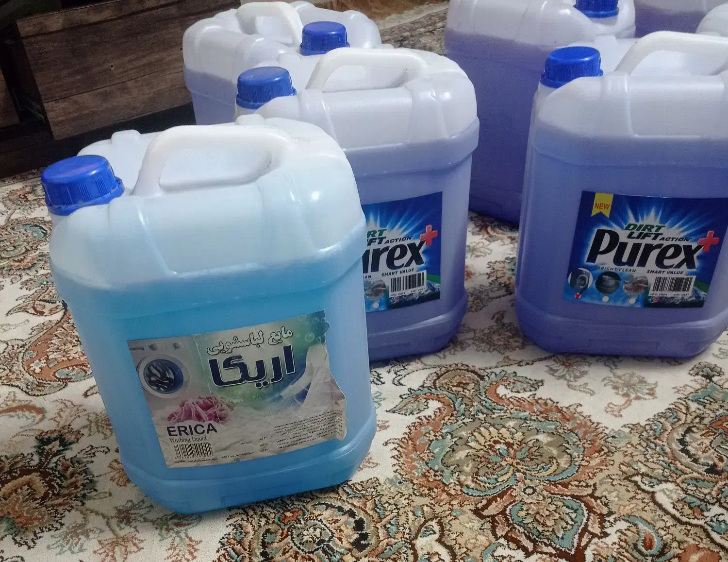 مایع لباس شویی پورکس|مواد شوینده و دستمال کاغذی|جهرم, |دیوار