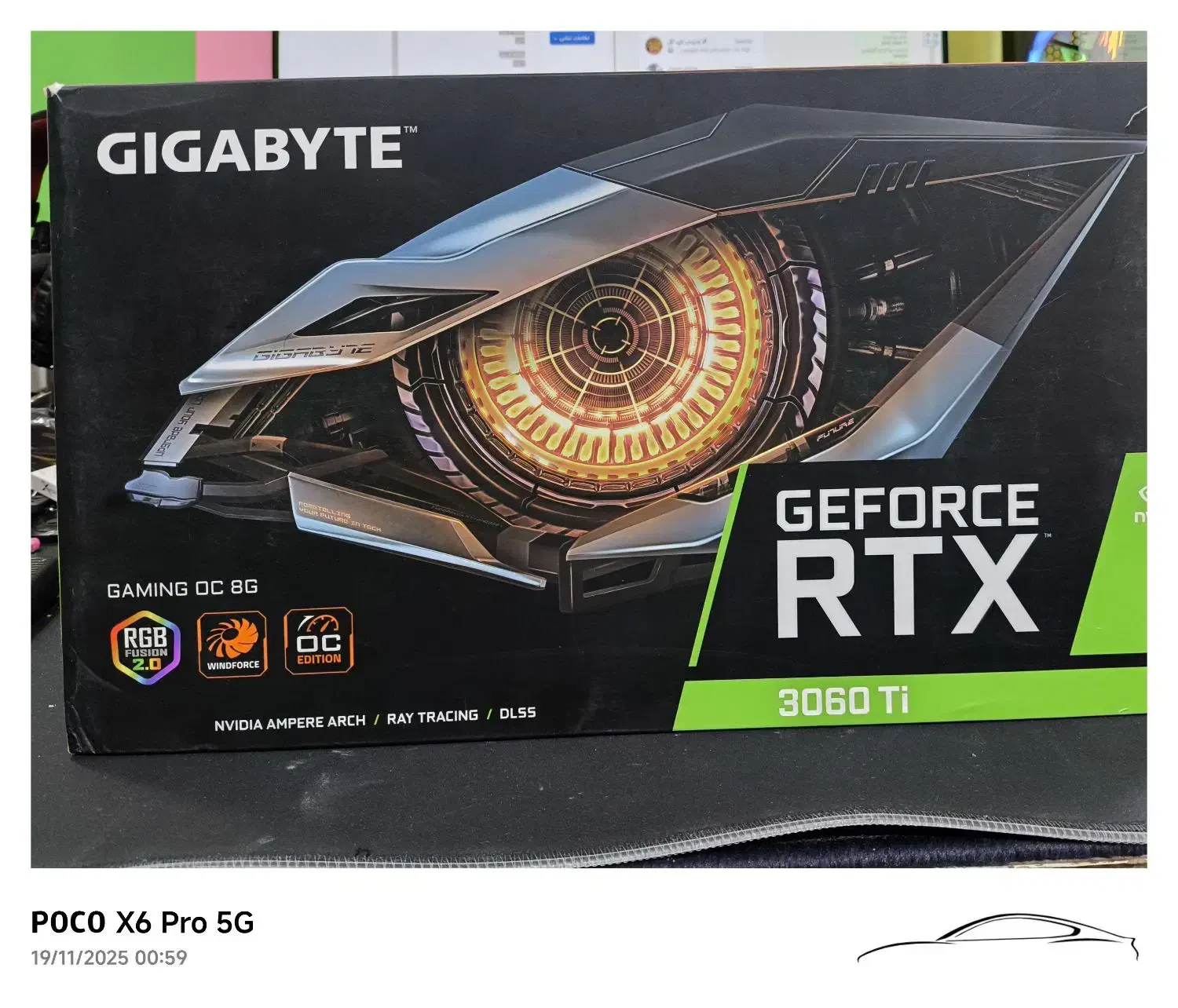کارت گرافیک RTX 3060 Ti OC Gaming حافظه 8 گیگابایت|قطعات و لوازم جانبی رایانه|بوکان, |دیوار