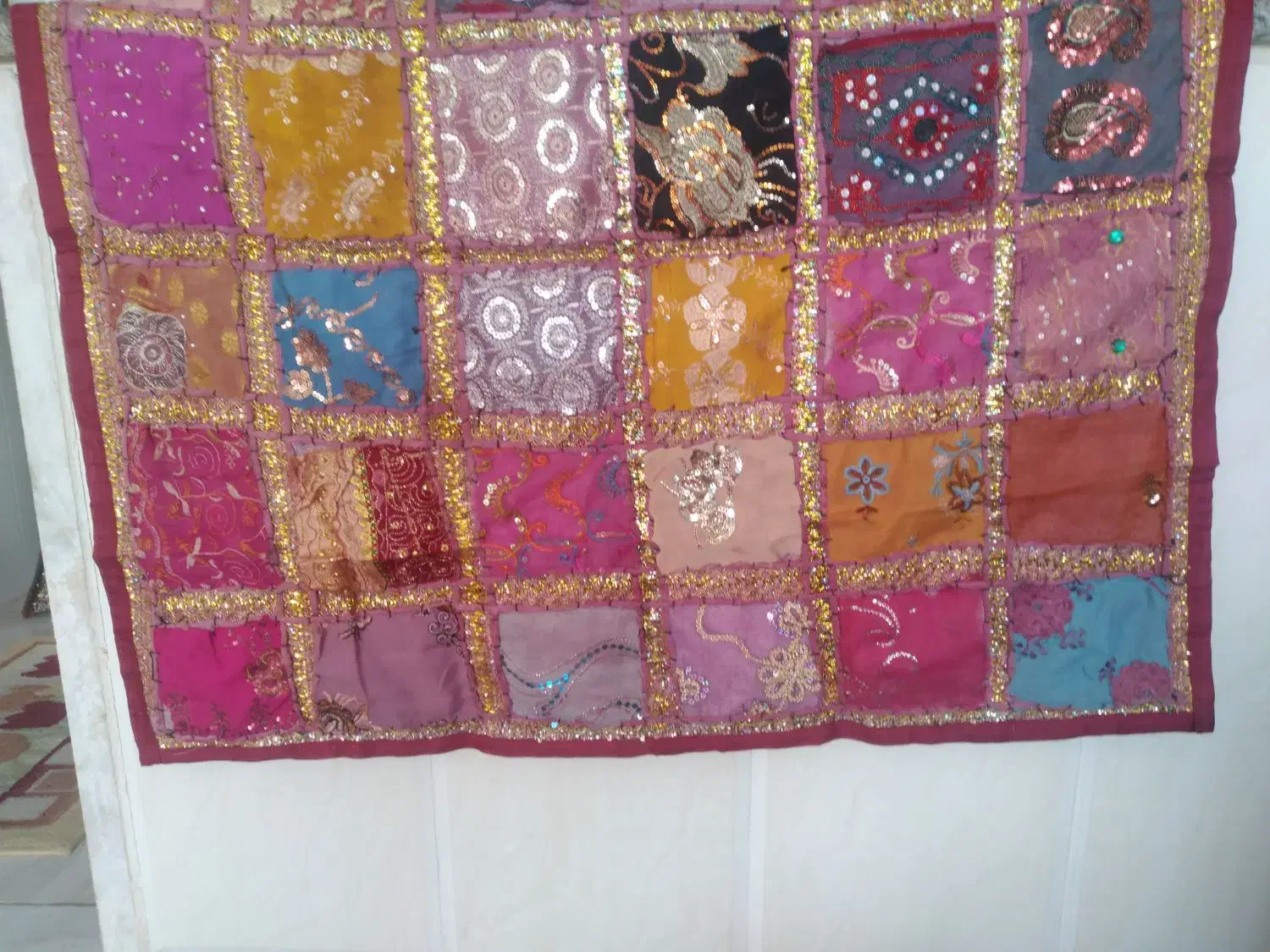 رومیزی|پرده، رانر، رومیزی|نیشابور, سرآب کوشک|دیوار