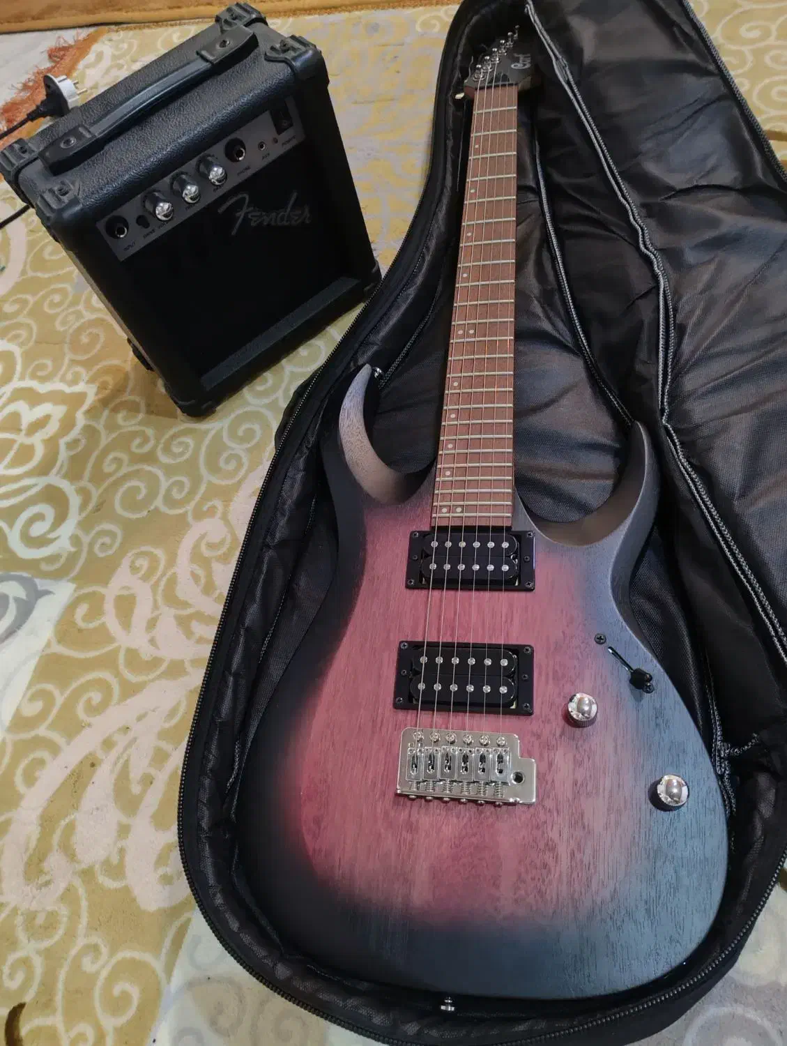 گیتار الکتریک کورت cort x100 اندونزی|گیتار، بیس، امپلیفایر|قم, انصارالحسین|دیوار