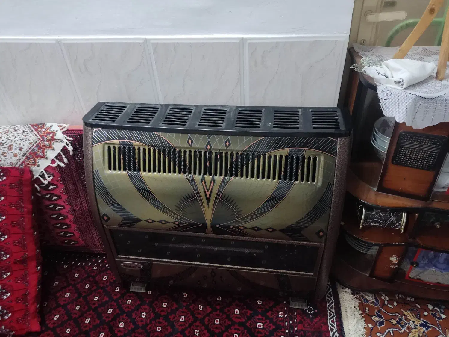 بخاری|بخاری، هیتر، شومینه|کاشمر, |دیوار