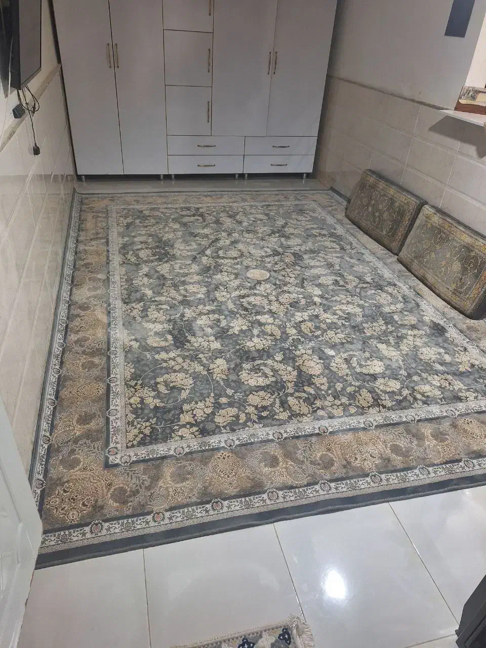 فرش ۱۲متری ۱۲۰۰شانه|فرش|قم, نیروگاه|دیوار
