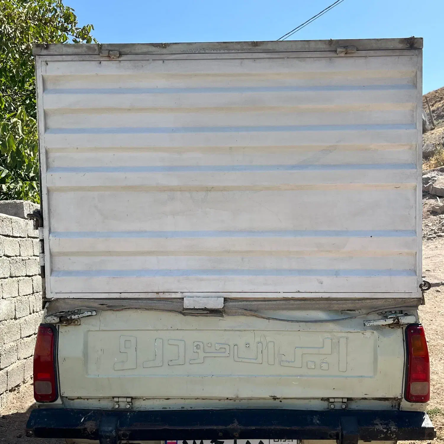 باربند پیکان وانت مسقف تاج آهنی|قطعات یدکی و لوازم جانبی|هشترود, |دیوار