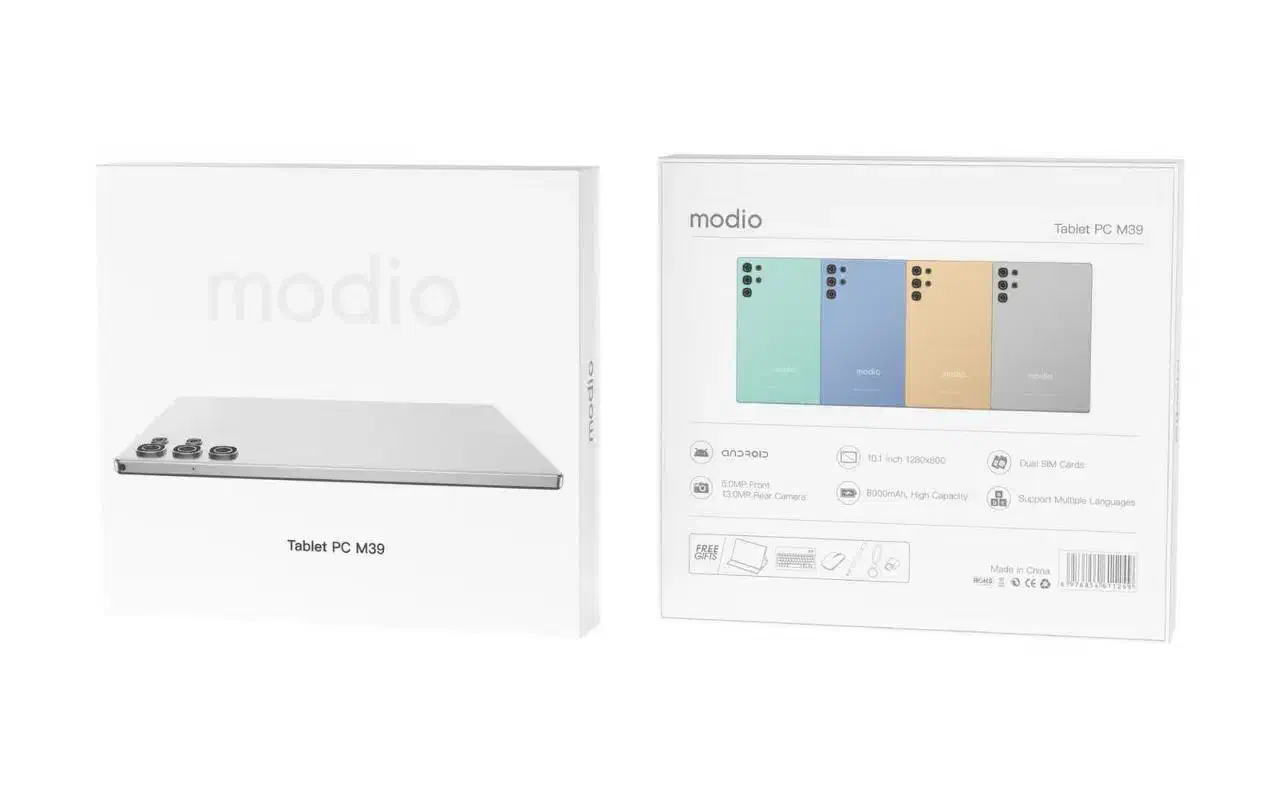 تبلت ۱۰اینچی برند مودیو ۵۱۲گیگ ۲سیم کارت|تبلت|قم, حمام تالار|دیوار