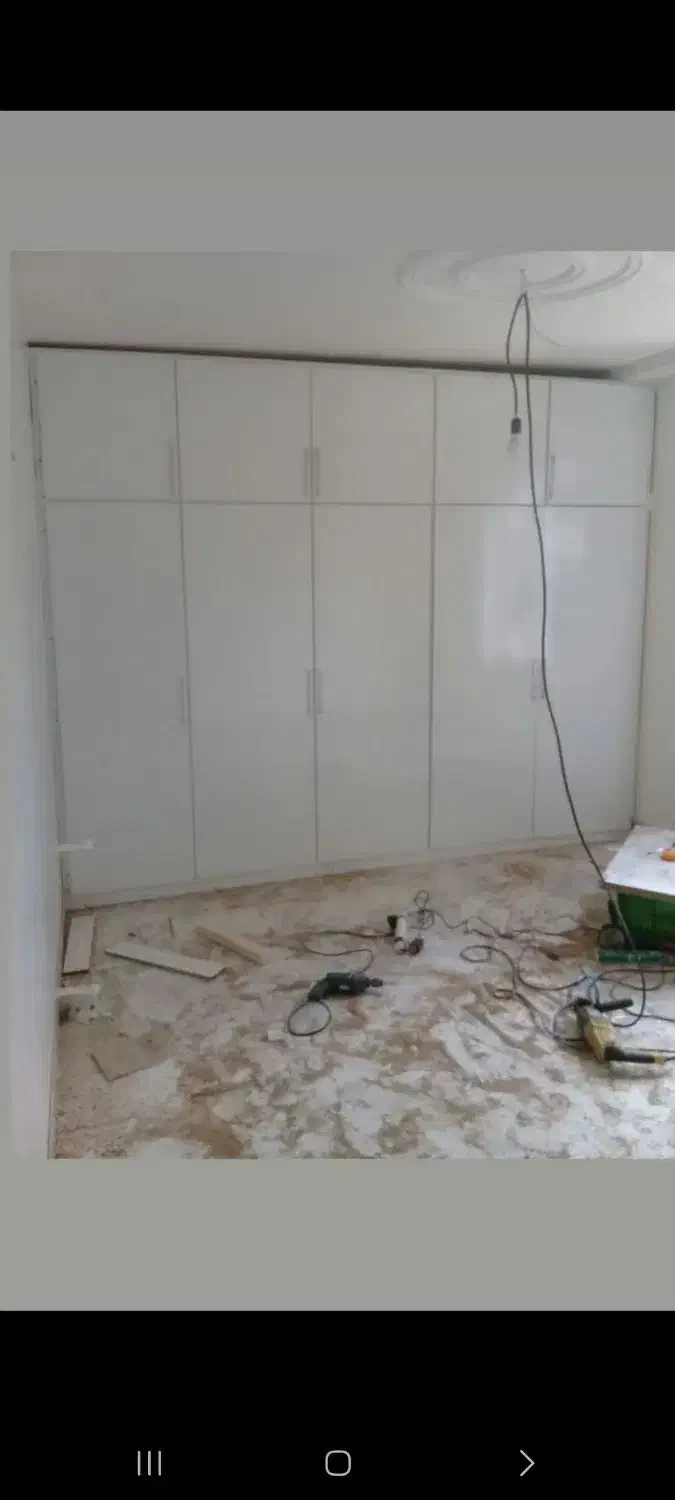 کمد دیواری ۶ت بهترین نوع ام دی اف کابینت نصاب|خدمات پیشه و مهارت|تالش, تالش|دیوار