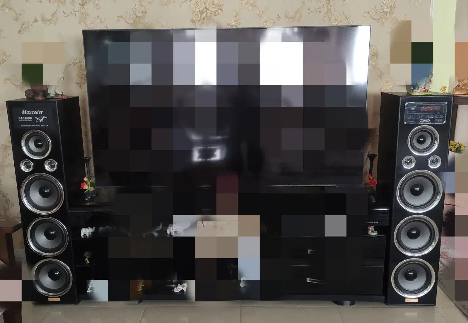 اسپیکر دو تکه مکسیدر با صدای دالبی|سیستم صوتی خانگی|آفتاب, |دیوار