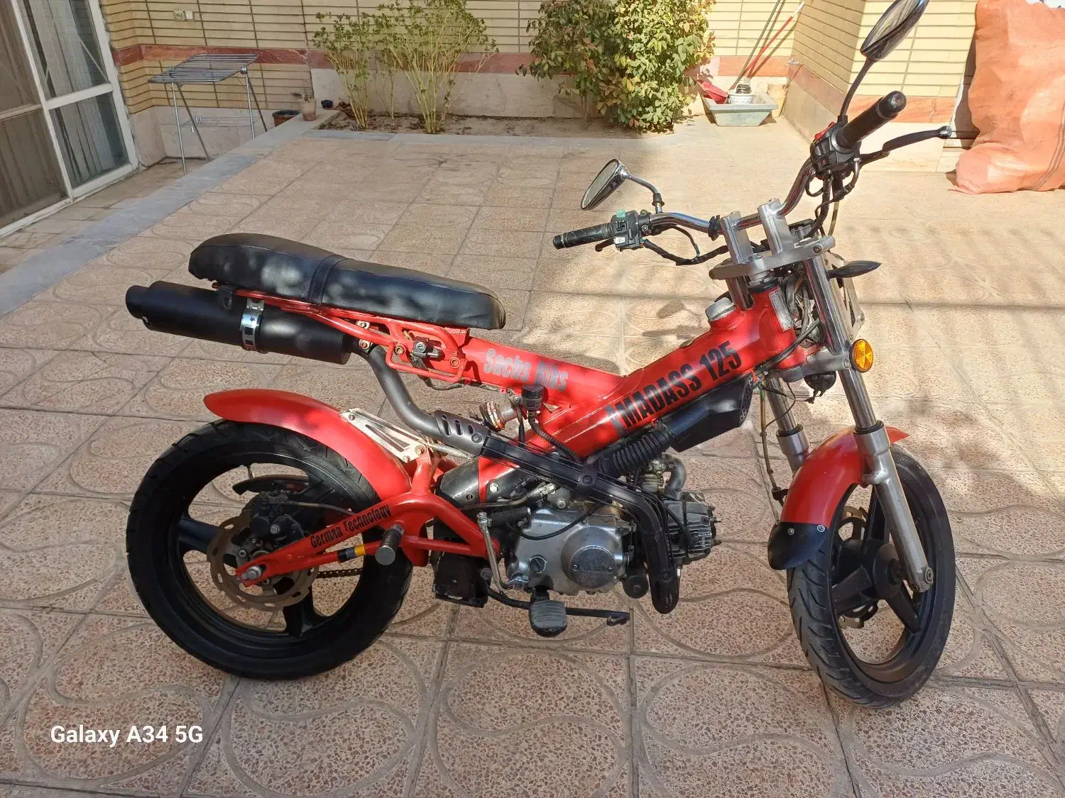 موتور زیگما ساچ ۱۲۵ سی سی آلمانی|موتورسیکلت|اصفهان, آفاران|دیوار