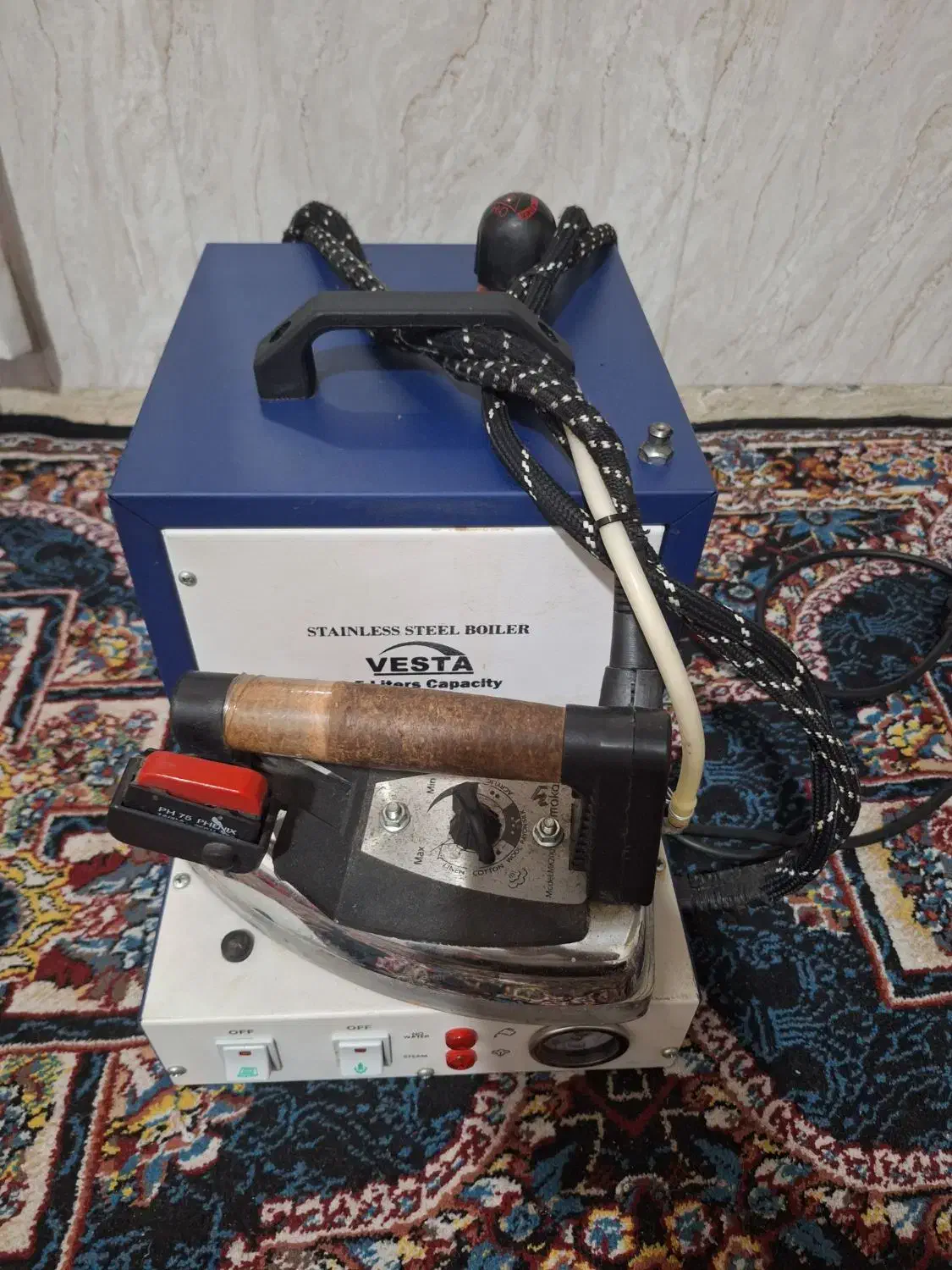 اتو بخار وِستا ۳/۵ لیتری در حد نو|اتو و لوازم اتو|نسیمشهر, |دیوار