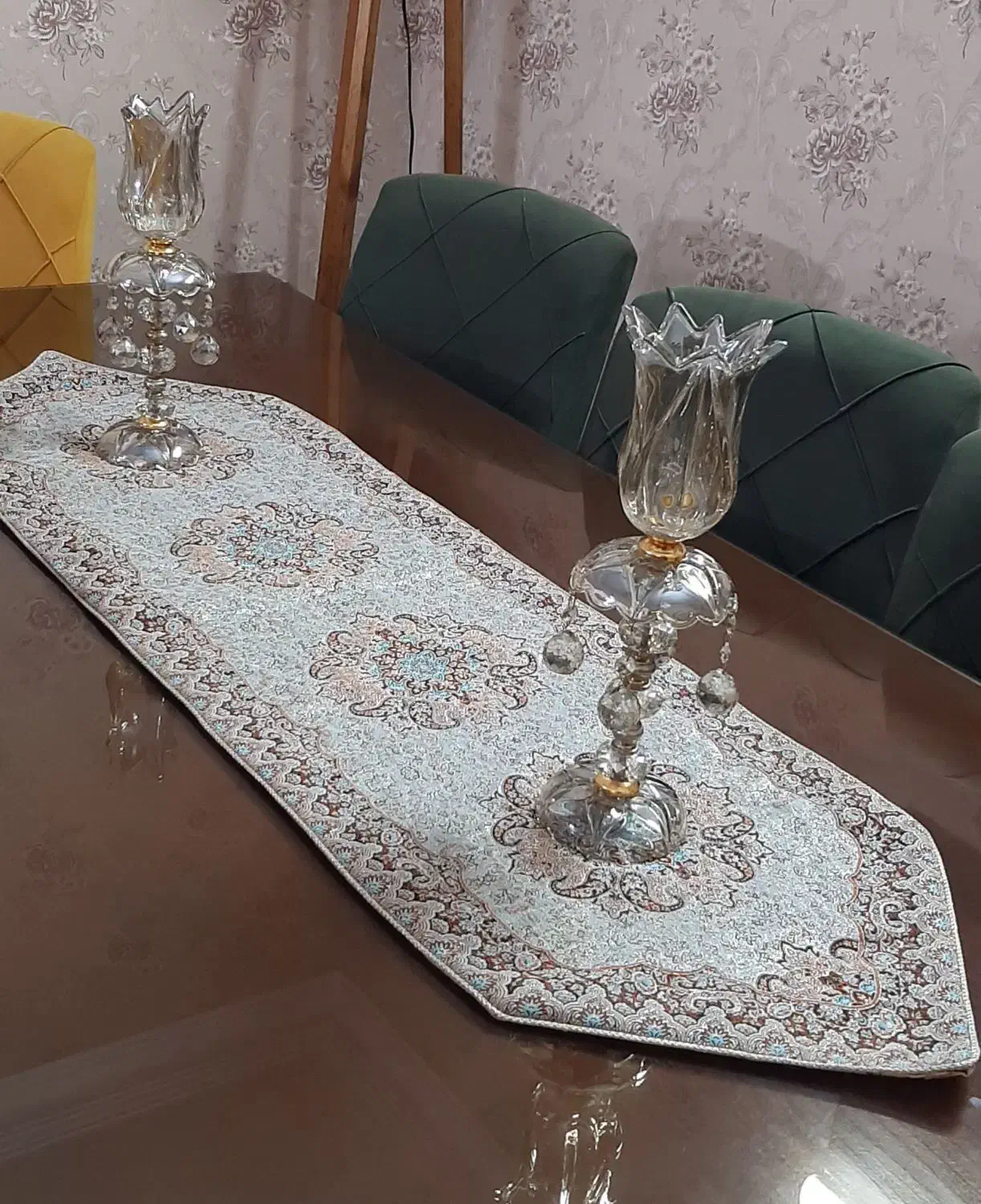 شمعدان و رانر رومیزی|صنایع دستی و سایر لوازم تزئینی|تهران, کرمان|دیوار